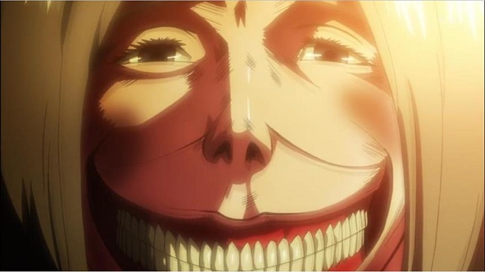 Smiling Titan are the scariest anime monsters in Shingeki no Kyojin aka Attack on Titan