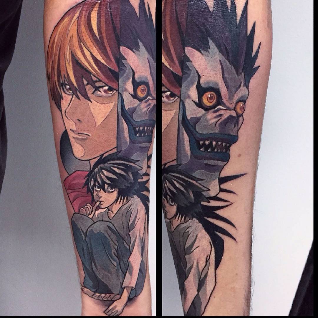 Anime Tattoos All Youve Ever Wanted To Know  CUSTOM TATTOO DESIGN