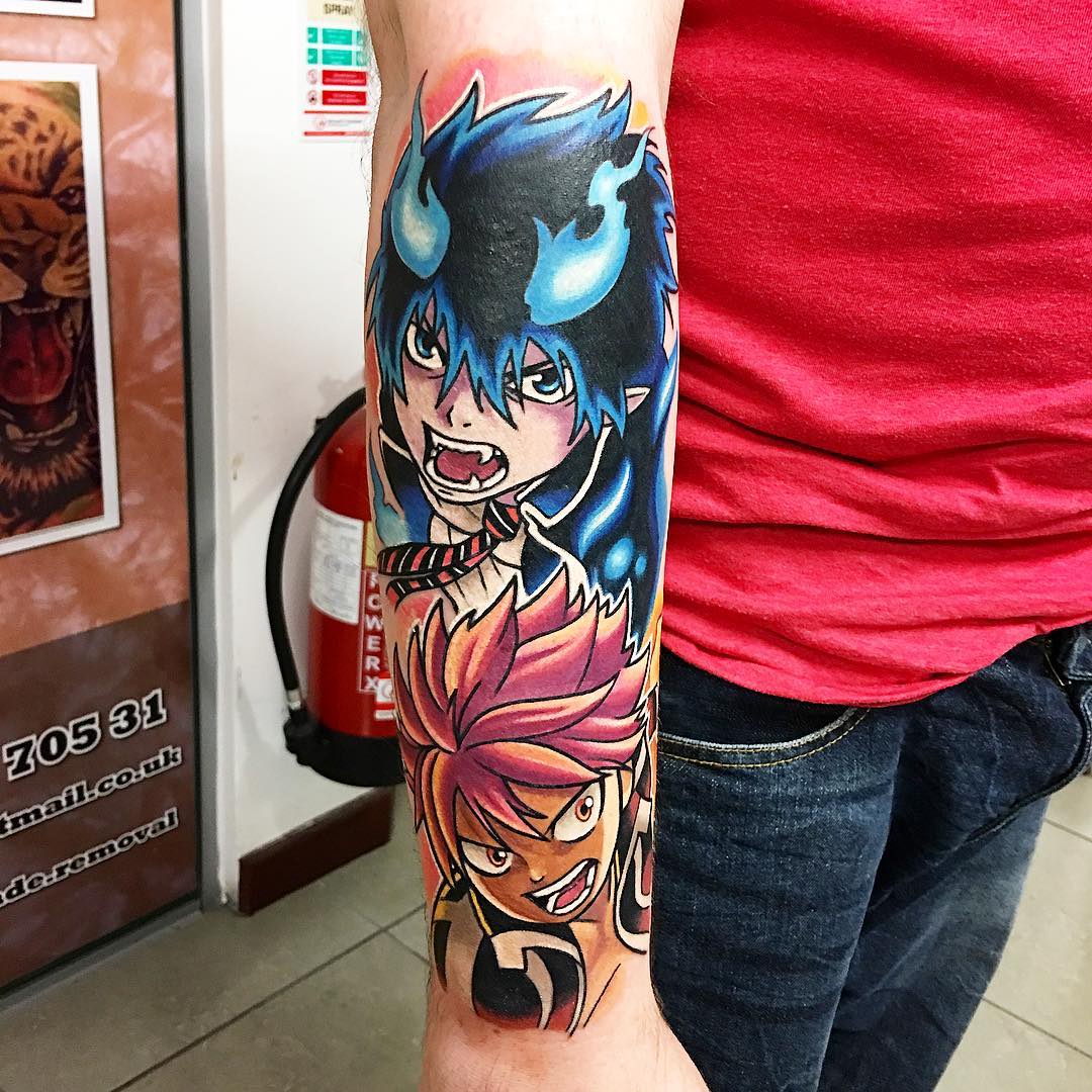 50 Unique Anime Tattoo Designs | Art and Design