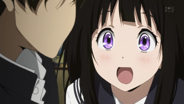 Eru chitanda eyes Hyouka