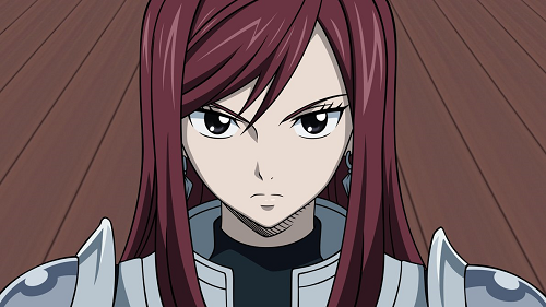 Top 10 Coolest Anime Characters of All Time - Erza Scarlet - Fairy Tail