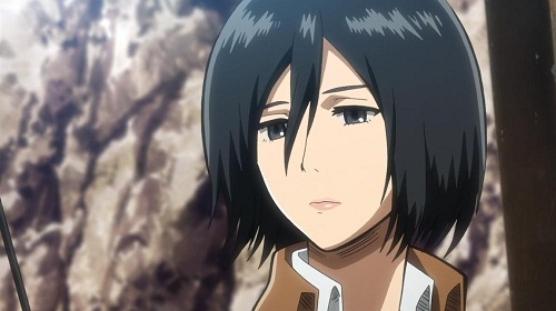 Top 10 Coolest Anime Characters of All Time - Mikasa Ackerman - Shingeki no Kyojin (Attack on Titan)