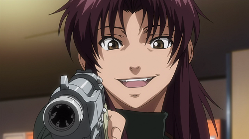 Top 10 Coolest Anime Characters of All Time - Revy - Black Lagoon