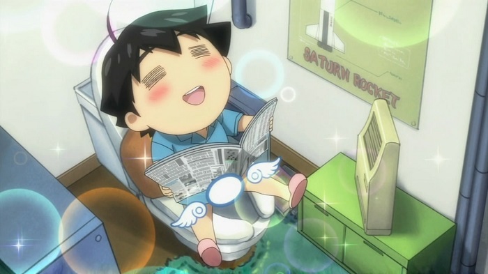 Tomoki Sakurai "transforms" into chibi, perverted