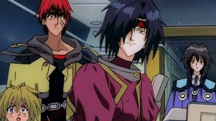 Gene Starwind, James Hawkind, Melfina, Outlaw Star