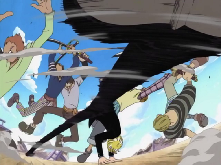 Party Table Kick Course One Piece Sanji's Windmill attack