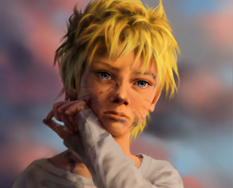 Young Naruto fanart