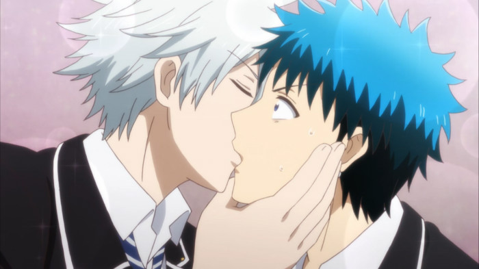 Yamada-kun and the Seven Witches kiss screenshot