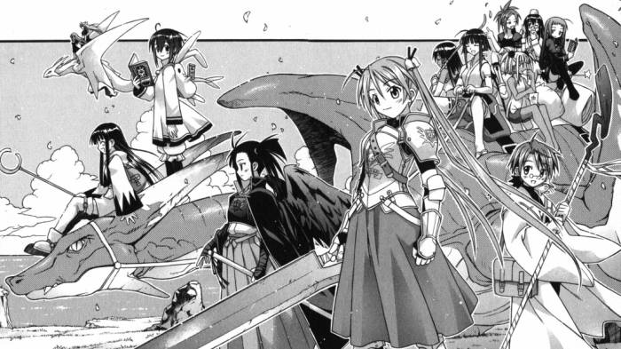 Negi Springfield, Asuna Kagurazaka, Setsuna Sakurazaki, Mahou Sensei Negima!