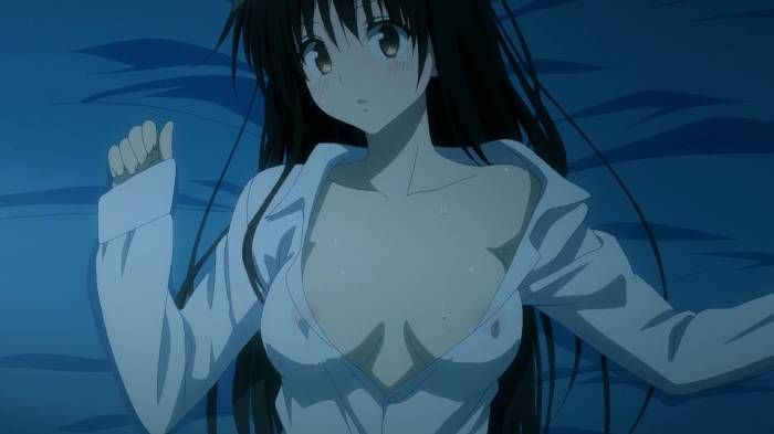 Yui Kotegawa with partially covered breasts, To LOVE-Ru Darkness