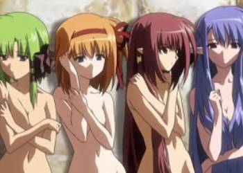 Lisianthus Eustoma Kaede Fuyou Nerine and Asa Shigure naked, Shuffle!