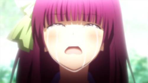 Yuri Nakamura crying, Angel Beats!