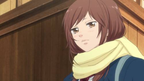 Futaba Yoshioka teary-eyed, Ao Haru Ride