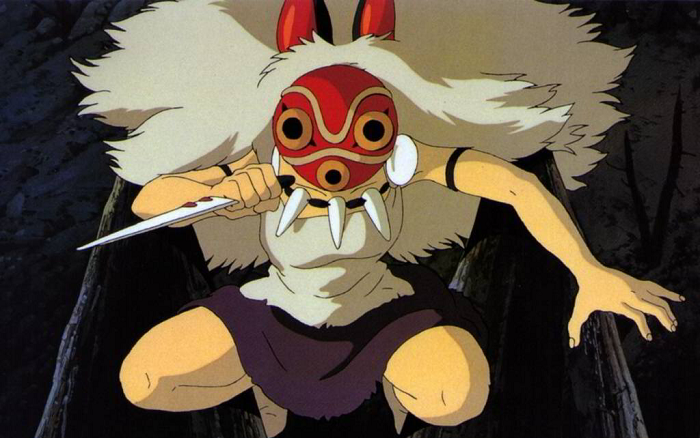 Top 15 Most Iconic Anime Masks - San - Mononoke Hime