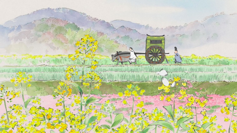 Princess Kaguya horse and cart