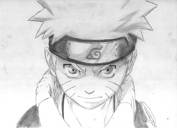 How To Draw Kakashi Hatakes Face From Naruto, Step by Step, Drawing Guide, by Dawn - DragoArt
