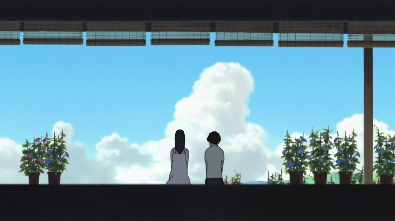 Summer wars sitting side by side