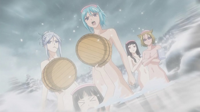 rosario + Vampire bath ecchi yukari kurumu