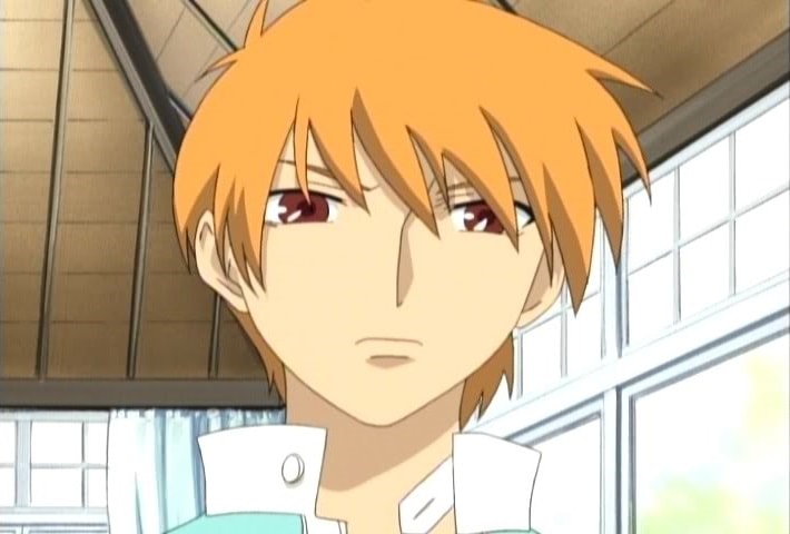 cat boy Kyou Sohma the male tsundere from Fruits Basket