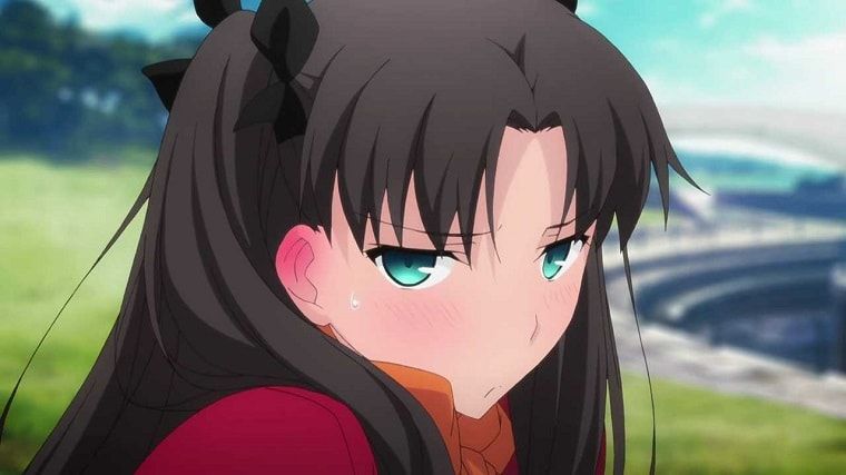 Rin the brunette tsundere from Fate Verse