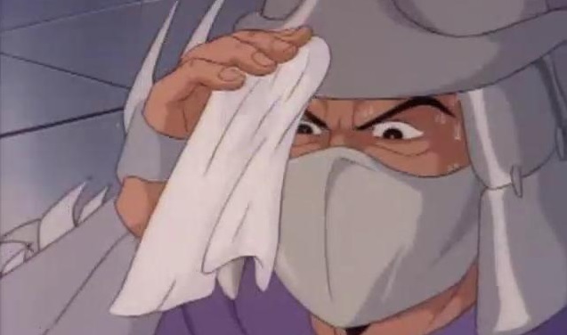 Sweating Ninja Guy Anime Banner