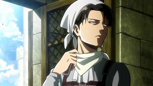 levi with bandana