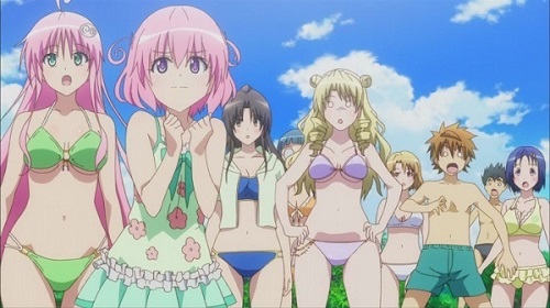 Ru Nude Girls On Beach - Top 20 Best Harem Anime: Surrounded by Sexy Girls ...