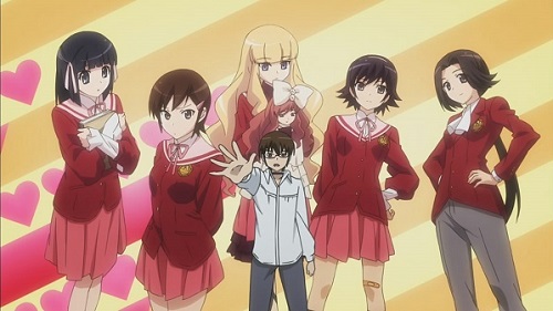 Kami nomi zo Shiru Sekai Keima Katsuragi Harem