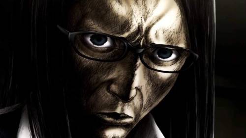 Takehito Morokuzu looking serious, Prison School