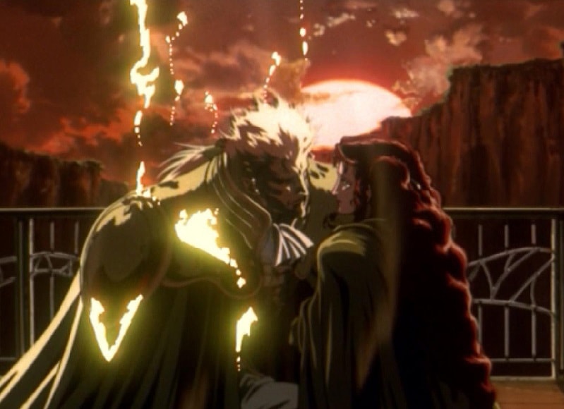 Vampire Hunter D Bloodlust essential anime movie vampire flames