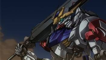 ASW-G-08 Gundam Barbatos holding spear, Mobile Suit Gundam: Iron-Blooded Orphans