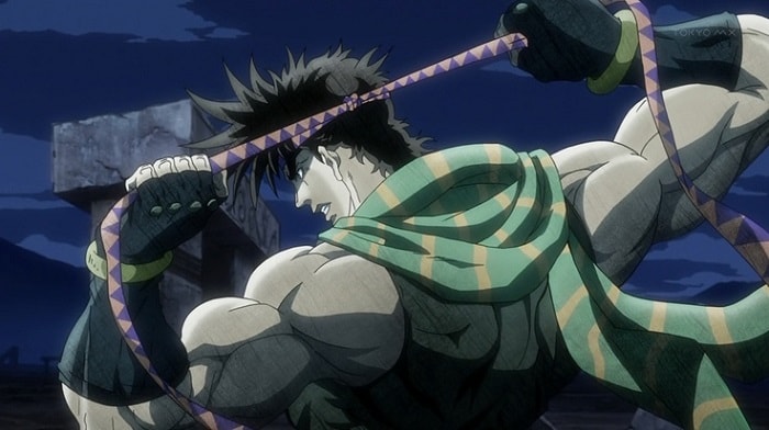 Joseph Joestar flexing