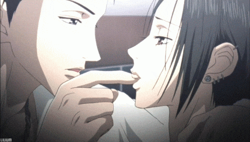 Anime Kiss Gif