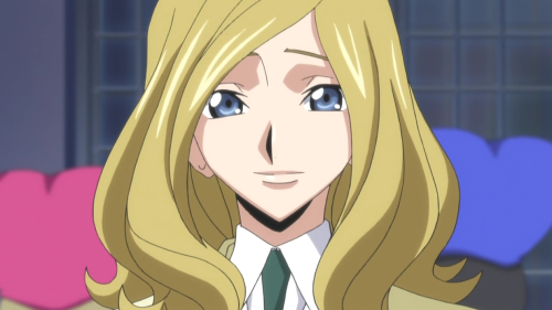 Anime Girl Hairstyles, Milly Ashford with elegant side-swept hairstyle, Code Geass: Hangyaku no Lelouch