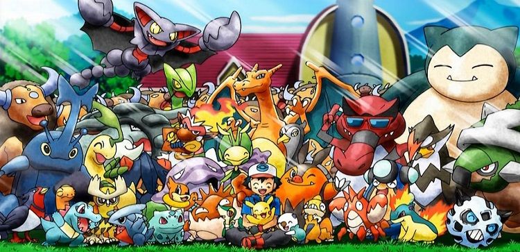 Ash'S Pokemon Teams Throughout The Regions - Myanimelist.Net