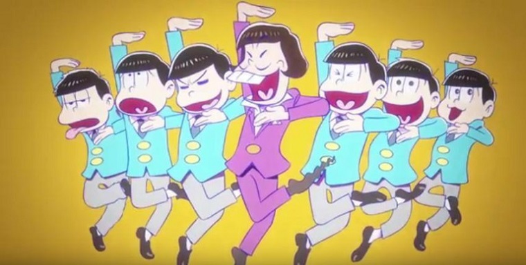 Osomatsu san celebrating