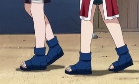 anime shoes in naruto