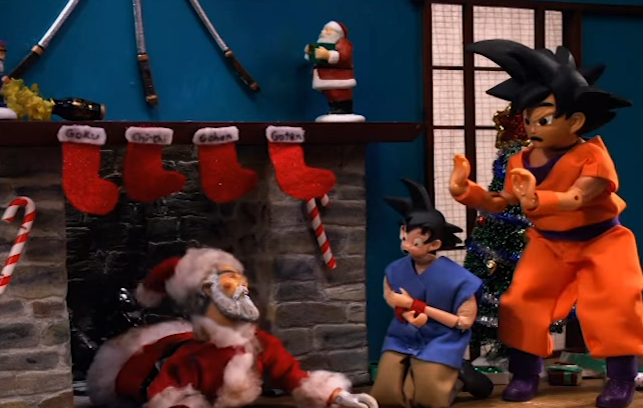 Robot Chicken Dragon Ball Z Christmas Goku Gohan