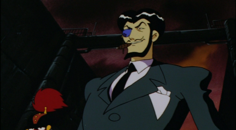 Alberto smoking cigar, Alberto, Giant Robo