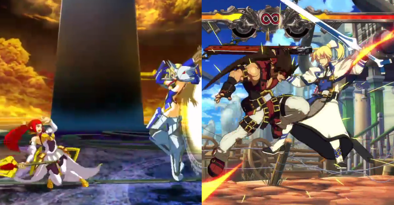 Blaz Blue Guilty Gear