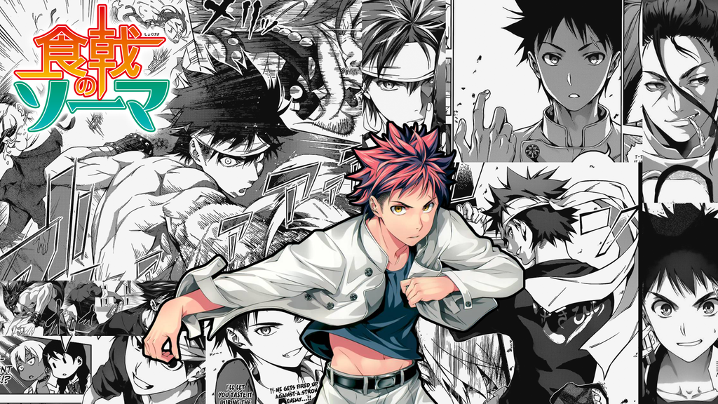 Shokugeki no soma manga to anime