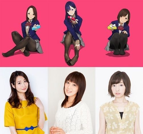 Miru Tights Anime's Lead Voice Actresses Sing Ending Theme in 3