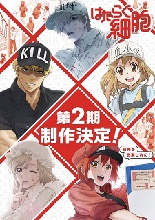 Hataraku Saibou' Manga Ends Next Chapter