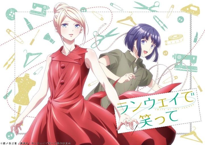 Smile Down the Runway Anime's Video Reveals New Character, Cast
