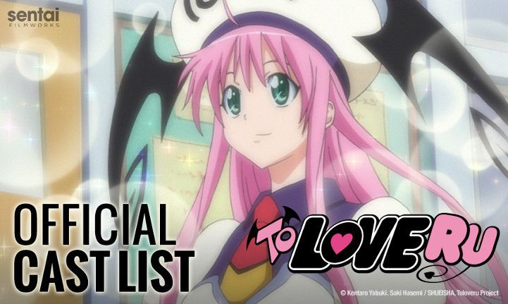 English Dub Cast Announced for 'To LOVE-Ru' - Forums 