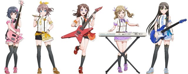 Introducing Poppin'Party from BanG Dream! Girls Band Party!