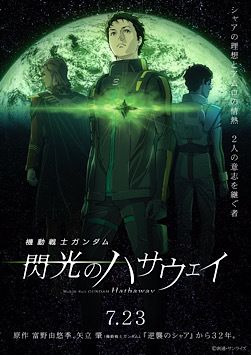 Movie Mini Poster Hathaway/'s Flash Flyer chirashi :Mobile Suit Gundam