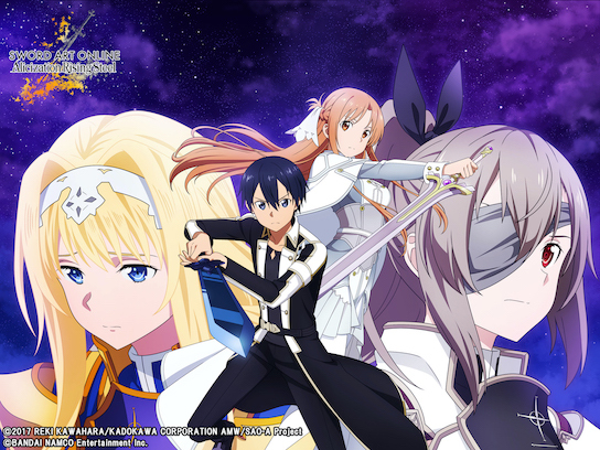 Sword Art Online: Alicization Rising Steel celebrates the anime's