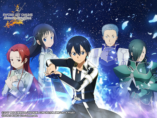 Sword Art Online: Alicization Rising Steel celebrates the anime's