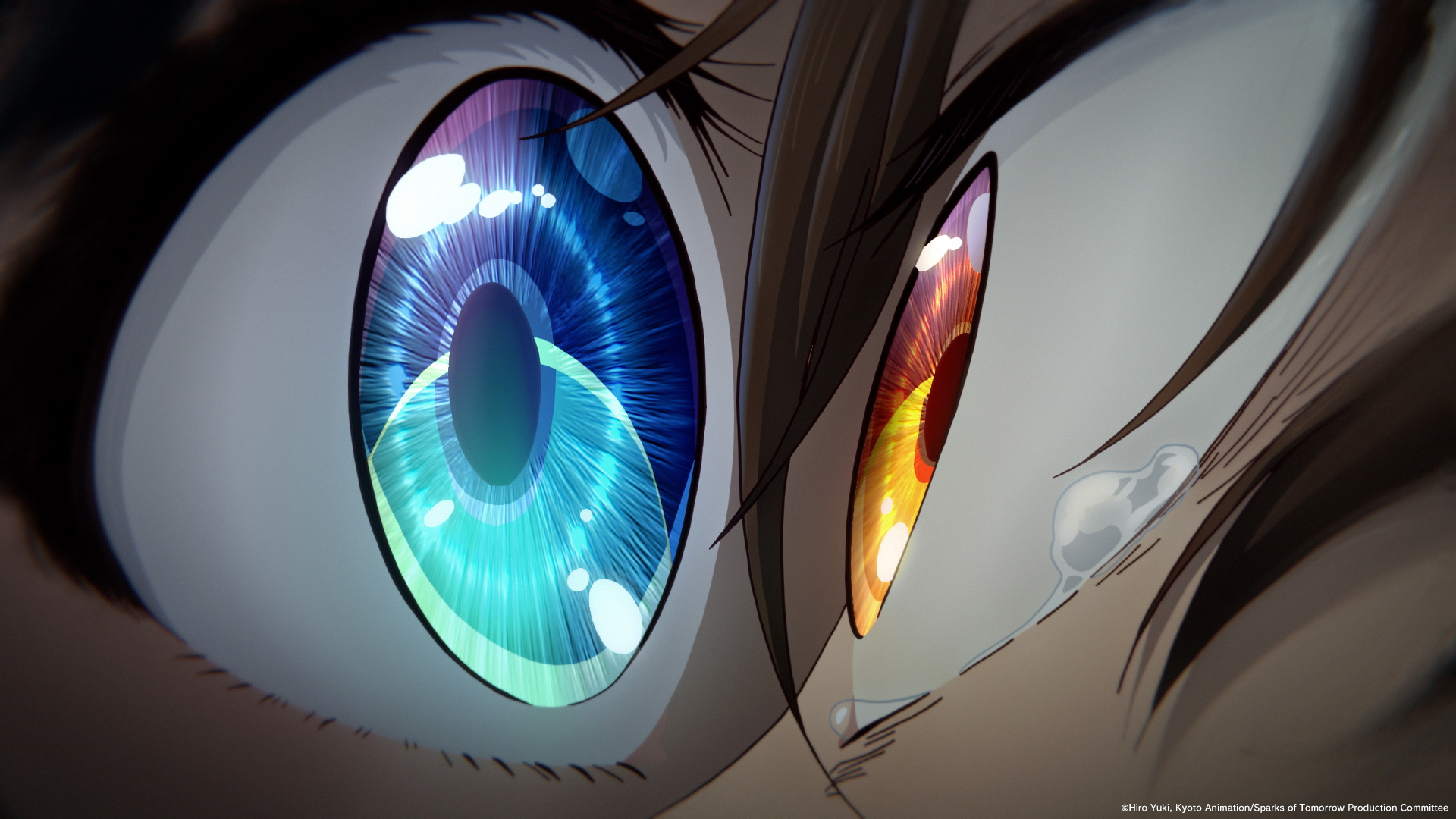 eyessoftlytouching